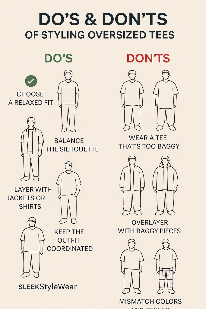 Styling oversized fits